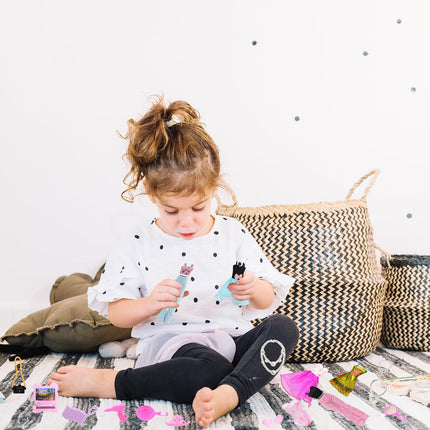 51 PCS Doll Clothes and Accessories Including Fashion Dresses, Tops and Pants Outfits, Party Dresses, Swimsuits Bikini 38 PCS Shoes Hangers and Other Accessories for 11.5 Inch Dolls