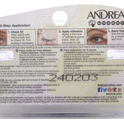 Lashes Strip Style 45 Black (6 Pack)