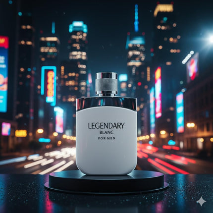 LEGENDARY BLANC Cologne for Men Eau De Parfum Woody Aromatic Fragrance 3.4Oz/100Ml, Natural Spray, Long Lasting