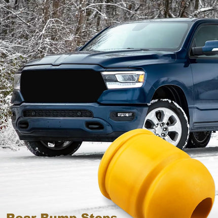 Rear Bump Stops Fit for Dodge RAM 1500 2009-2020, Pair Suspension Jounce Control Arm Bumpers, Replace 52855788AB