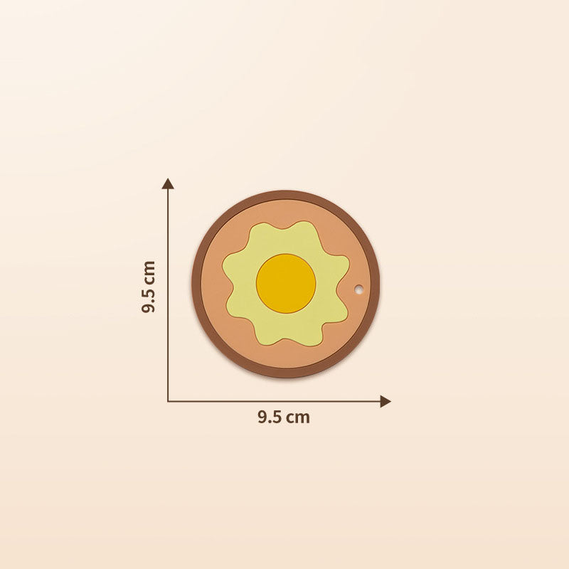 Creative Anti-Scalding Insulation Pad Household Restaurant Tableware Plate Pot Bowl Cute Mat Dining Table Mat Anti-Scalding Tea Coaster Bowl Mat