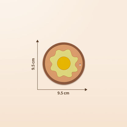Creative Anti-Scalding Insulation Pad Household Restaurant Tableware Plate Pot Bowl Cute Mat Dining Table Mat Anti-Scalding Tea Coaster Bowl Mat