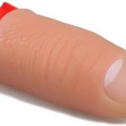 2Pcs Thumb Tip Magic Tricks Fake Thumb Tip Silk Vanish Magic Disappearing Silk Fake Thumb Tip Magic Trick Gimmick Magician Accessory and Practical Jokes Magic Tricks Making Objects Appear Disappear