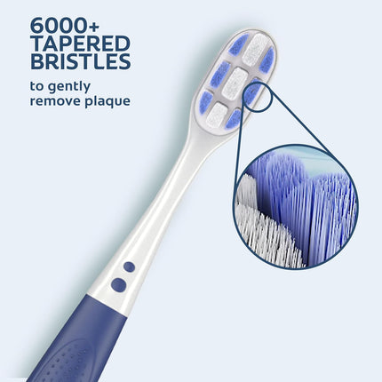 Gum Expert Ultra Soft Toothbrush Pack, Extra Soft Toothbrush for Sensitive Gums, Bleeding and Irritation, 2 Pack