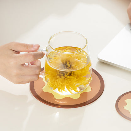 Creative Anti-Scalding Insulation Pad Household Restaurant Tableware Plate Pot Bowl Cute Mat Dining Table Mat Anti-Scalding Tea Coaster Bowl Mat