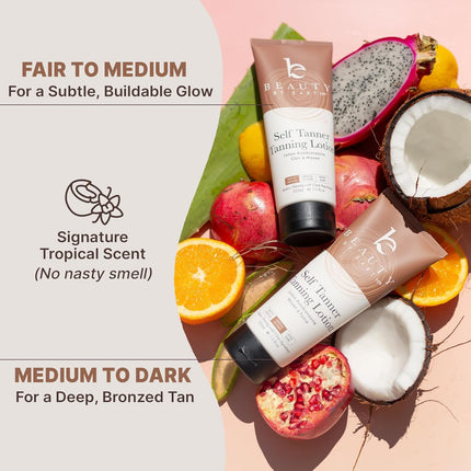 Self Tanner USA Made with Natural & Organic Ingredients, Moisturizing Self