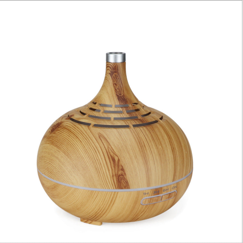 400ml Wood Grain Aroma Diffuser Humidifier Portable Home Purifier SPA Aroma Diffuser