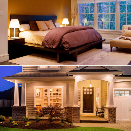 A19 LED Bulb, Enclosed Fixture Rated, 100W Equivalent, 1600 Lumens, Dimmable, E26 Medium Base, 2700K Soft White, 4-Pack