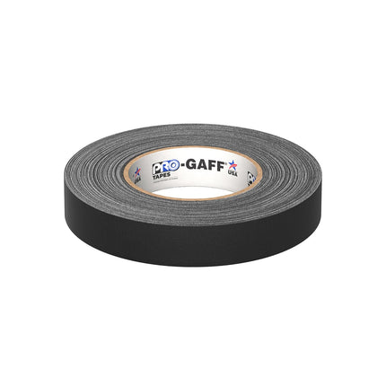 1" Width tapes  Gaff Premium Matte Cloth Gaffer'S Tape with Rubber Adhesive, 11 Mils Thick, 55 Yds Length, Black (Pack of 1)