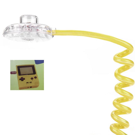 Game Boy External Lights Illumination LED Lamps for GBC GBP Gameboy Color and for Gameboy Pocket Console, White Light (Yellow)