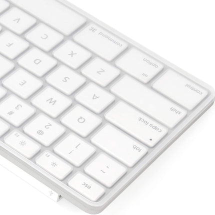 Keyboard Cover Skin for Apple Wired USB Keyboard with Numeric Keypad (A1243, Model MB110LL/B, NOT FIT Magic Keyboard) Ultra Thin Silicone Full Size Protector (Item Folded in Package)