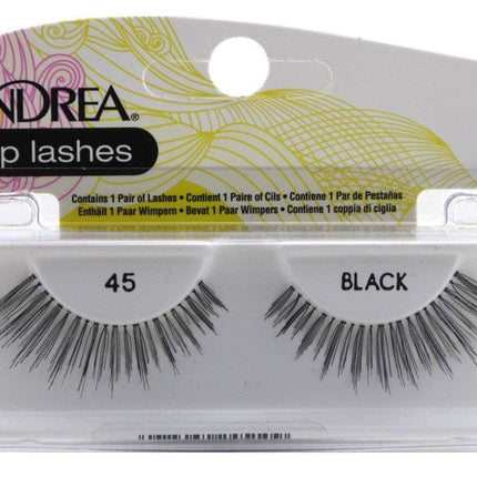 Lashes Strip Style 45 Black (6 Pack)