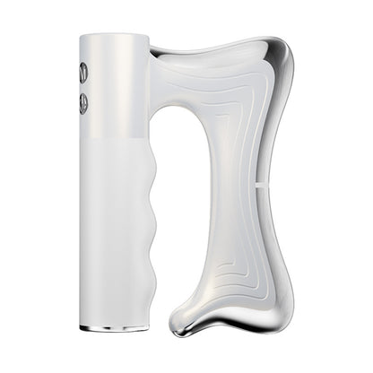 Microcurrent hot compress vibration massager muscle relaxation tool