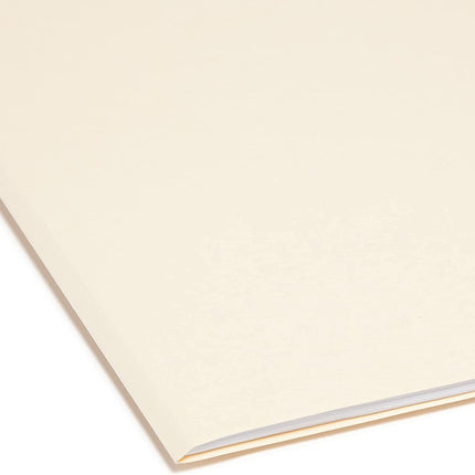 File Folder, 1/3-Cut Tab, Assorted Positions, Letter Size, Manila, 24 per Pack (11928)