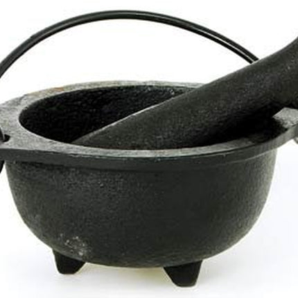 Cast Iron Cauldron Mortar and Pestle Set (Mp3-Cauldron Mortar & Pestle)