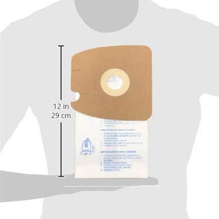 Replacement Micro Filtration Vacuum Cleaner Dust Bags Made to Fit Eureka Style MM Eureka Mighty Mite 3670 and 3680 Series Canisters 3 Pack