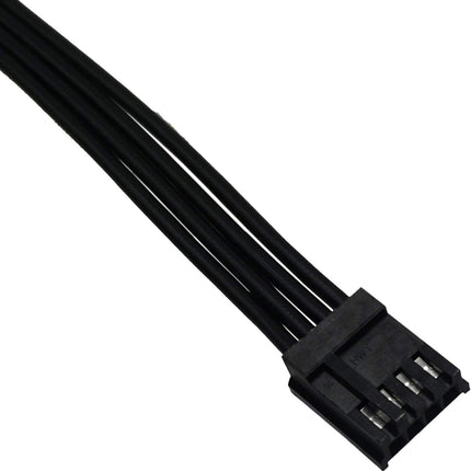 (2-Pack) 3.5" Floppy Drive FDD 4 Pin to SATA Hard Drive Power Adapter Cable 7.3-Inch(18.5Cm)