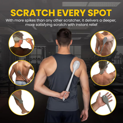 The Ultimate Back Scratcher, Scalp Massager, Back Massager & Exfoliator Large Scratch Surface, Gifts for Men Women, Itch & Sunburn Reliever - an All Body Scratcher Gives a Deep Soothing Scratch
