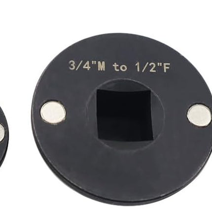 4PCS Low Profile Impact Socket Adapter Set. Drive Ratchet Adapter Set (1" to 3/4", 3/4" to 1/2", 1/2" to 3/8",And 3/8" to 1/4"）