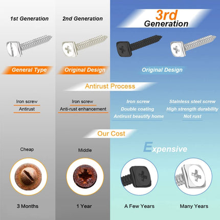 Barn Door Lock, Fence Gate Lock, Double Sided Gate Latch, Gate Lock for Wodden Garage Door, Supplied with 5 Keys, Work with 2.75" Wooden Vinyl Metal Gate, for Right & Left Door