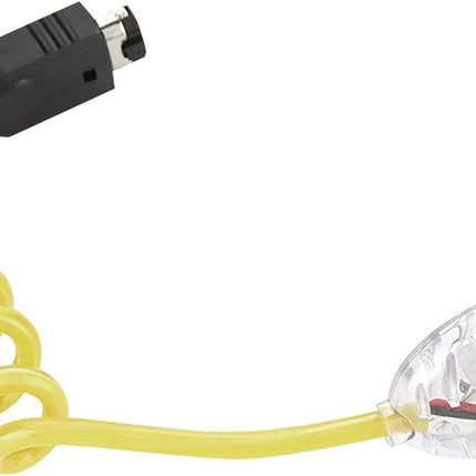 Game Boy External Lights Illumination LED Lamps for GBC GBP Gameboy Color and for Gameboy Pocket Console, White Light (Yellow)