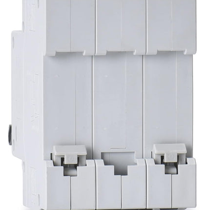 3 Pole DIN Rail Mount Circuit Breaker, 40 Amp 240V AC Miniature Circuit Breaker, Thermal Magnetic Trip AC Disconnect Switch MCB C40