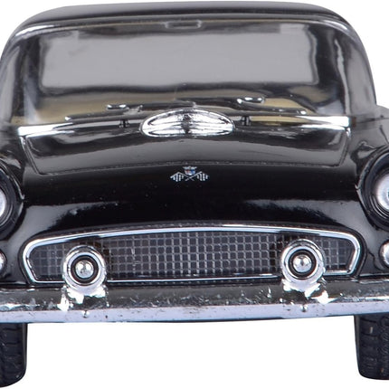 - 1955 Ford Thunderbird Hard Top 5" 1: Scale Metal Model Toy Classic Car (Black)