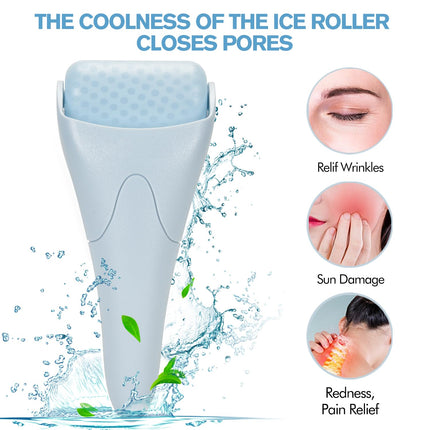 Ice Roller for Face,Eyes,Facial Massager Tool,Soothing Skin Care Tool,Cooling Skincare Device for Puffiness,At-Home Spa Gift for Women