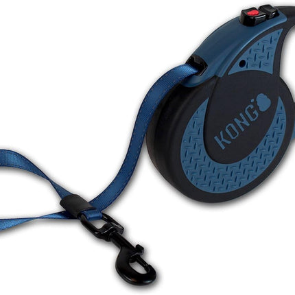 Alcott Ultimate Retractable Dog Leash, Extra Large, Blue, 16' Long
