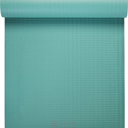 Gaiam Yoga Mat, Pilates & Exercise Mat, Thick Mat 2/5" (10Mm) Workout Mat with Easy-Cinch Carrying Strap for Home & Gym Workouts