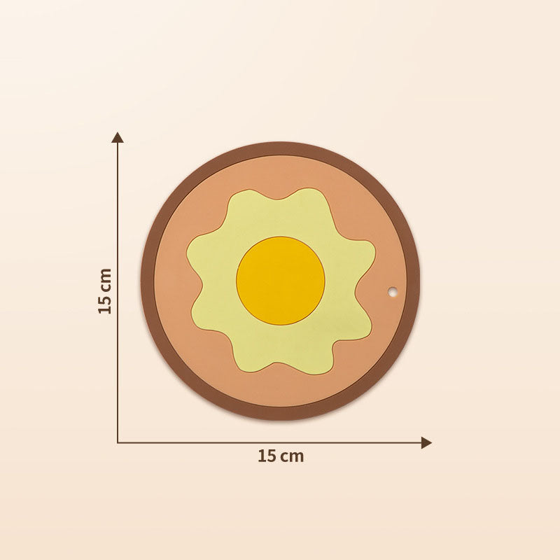 Creative Anti-Scalding Insulation Pad Household Restaurant Tableware Plate Pot Bowl Cute Mat Dining Table Mat Anti-Scalding Tea Coaster Bowl Mat