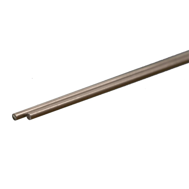 K&S Precision Metals round Stainless Steel Rod 87131 – 1/16" OD X 12" Long – Construction, Automotive, DIY Applications, Made in USA, 2 Rods