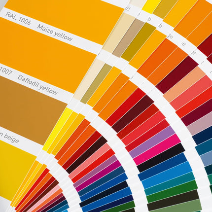 K7 Color Chart, 216 Colors, Gloss, 5 Languages