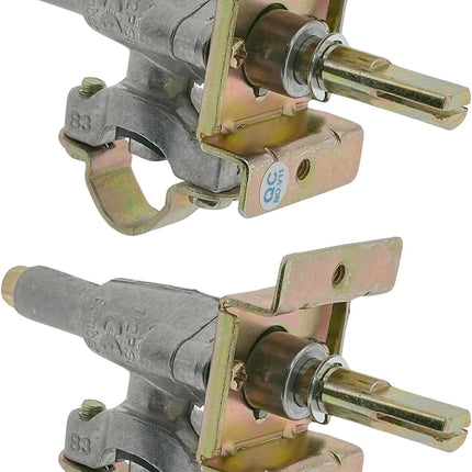 2-Pack Burner Control Valve for Blackstone Grill Griddle OEM Replacement Parts Gas Valve (Propane(Lp))