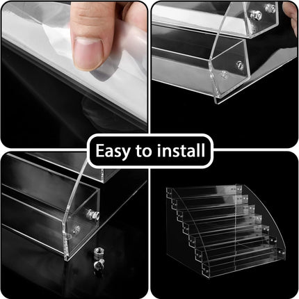 7 Layers Acrylic Paint Organizer Paint Holder Perfect for Craft Hobby Paint Storage, Acrylic Paint Storage, Craft Paint Storage, Paint Rack for 2 Oz Bottles, Hobby Paint Storage