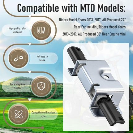 753-11064B CR12 Steering Service Kit for MTD, CUB Cadet CC30H CC30E CC30 H-Ydro M-Ini Riders, for Craftsman R1000 Lawn Tractor Lawn Mower, Replace 783-09629 783-07239 783-06988 753-11064B 783-07239A