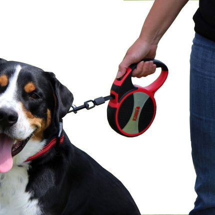 Alcott Ultimate Retractable Dog Leash, Extra Large, Blue, 16' Long