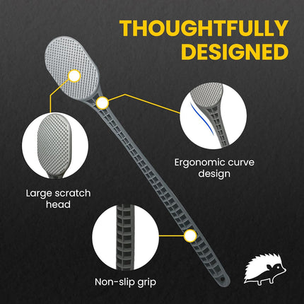 The Ultimate Back Scratcher, Scalp Massager, Back Massager & Exfoliator Large Scratch Surface, Gifts for Men Women, Itch & Sunburn Reliever - an All Body Scratcher Gives a Deep Soothing Scratch