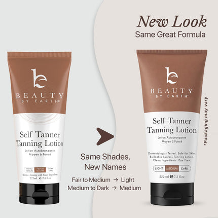 Self Tanner USA Made with Natural & Organic Ingredients, Moisturizing Self
