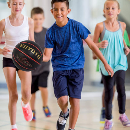 2.2LBS Weighted Heavy Size 6 28.5" Basketball Training Equipment Basketball PU Leather Indoor Outdoor for Women Youth Improving Ball Handling Dribbling Passing Skill (Deflated)