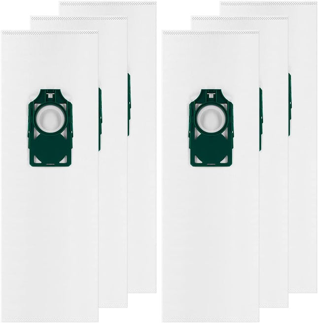 6 Pack Replacement HEPA RLH-6 Vacuum Bags for Riccar Supralite R10S R10D R10O R10SAND Simplicity Freedom R10S R10D S10P S10SAND Upright Vacuums Cleaner