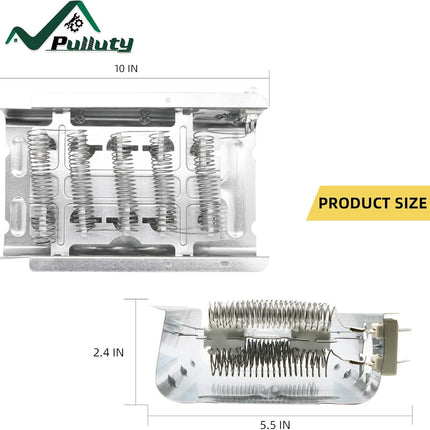Heating Element for Whirlpool Dryer WED4815EW1 WED5300SQ0 WED5000DW2 WED4800BQ1 WED5300SQ0 Wed5100Vq1,Dryer Heating Element for Kenmore 70 80 Series Dryer Model 110 Parts 11065132410 11061202011