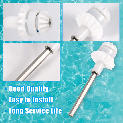 2 Packs Pool Cleaner Parts for MX8 MX8EL MX6 MX6EL Elite, Pool Cleaner Drive Shaft Tune-Up Accessories Assembly Pool Cleaner Replacement Parts for Zodiac, with Pool Engine Wheel Bearing
