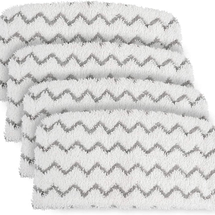 4 PCS Replacement Pads Accessory for Shark Steam Mop S1000, S1000A, S1000C, S1000WM, S1001C, S2001 Dirt Grip Pads, Microfiber Washable & Reusable