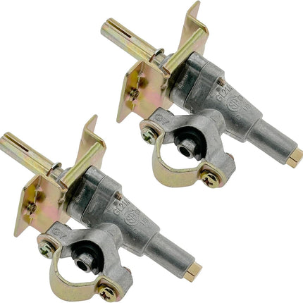 2-Pack Burner Control Valve for Blackstone Grill Griddle OEM Replacement Parts Gas Valve (Propane(Lp))
