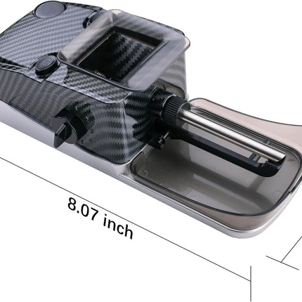 Electric Cones Rolling Machine, Automatic Cigarette Rolling Machine, Pre Roll Machine for King Size, Automatic Pre Rolled Cones Filling Maker + Pre-Roll Cone Holder Cigarette Case