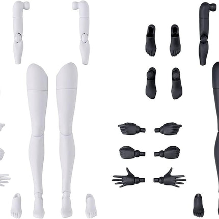 Bandai Hobby - 30 Minute Sisters - #12 Option Body Parts Arm & Leg Parts [White/Black],  30 MS Model Kit
