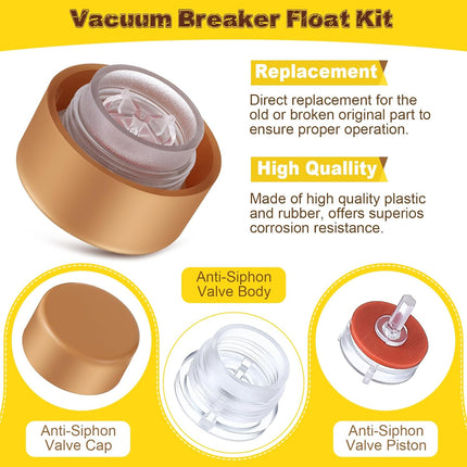 2 Pack Vacuum Breaker Float Kit, Vacuum Breaker, anti Siphon Valve Repair Kit, Vacuum Breaker Repair Kit Compatible with Woodford RK-17VB Model 17 Wall Faucets for anti Siphon Valves