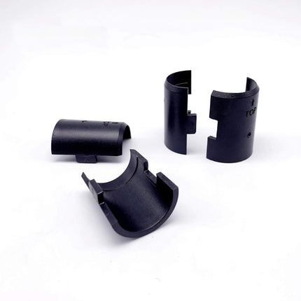 Wire Shelf Clips for 3/4 Inch Post - 90Pack 45Pairs of Wire Rack Lock Clip(3/4"D X 5/4"H) Replacements for Metal Shelving Sleeves System, Plastic Parts for Stability and Layer Spacing Adjustment