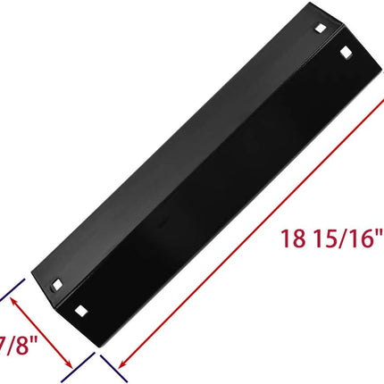 Grill Replacement Parts for Char Griller Chargriller 5050 5650 3001 Grills, Porcelain Steel Heat Plate, Heat Shield, Flame Shield, Burner Cover, Flavor Bars Replacement for Chargriller, King Griller